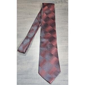 Beautiful Ted Baker London 100% Silk Tie Red And Black